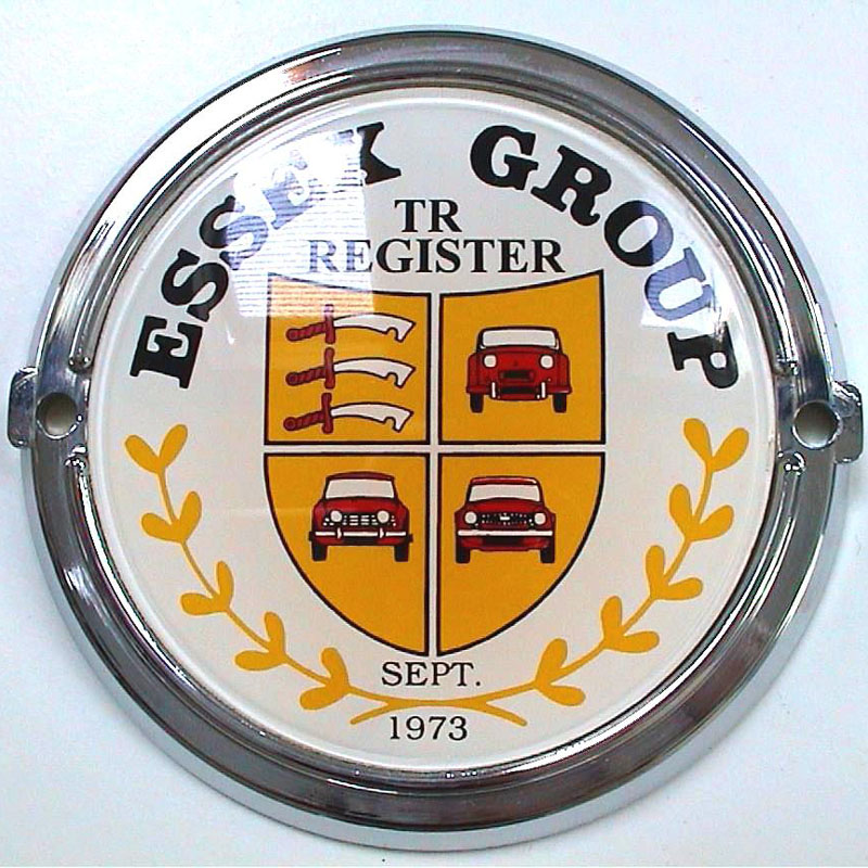 Triumph TR RegisterEssex Group car badge